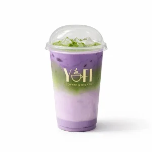 Lavender Matcha Latte